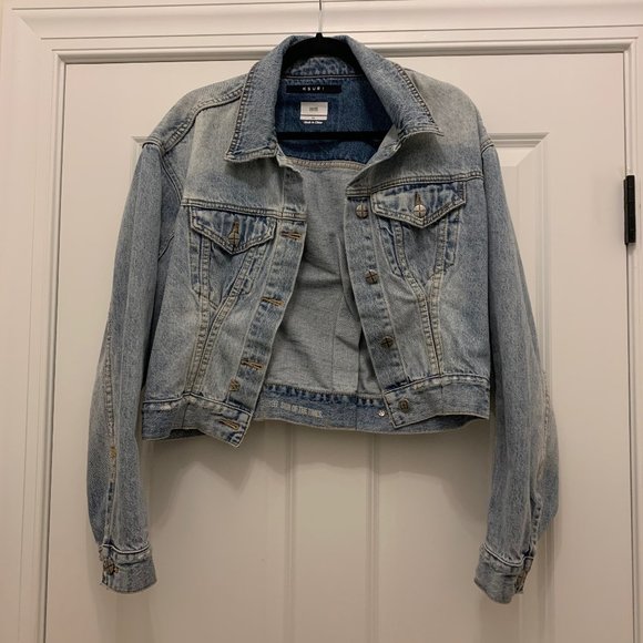 Ksubi Jackets & Blazers - Ksubi Cropped Denim Jacket